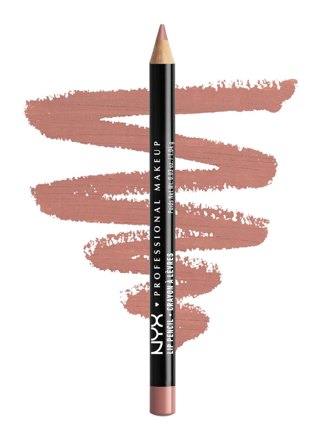 Delineador de labios NYX Slim Lip Pencil en rosa nude