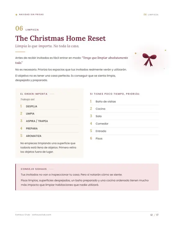 Vista previa: Christmas Home Reset