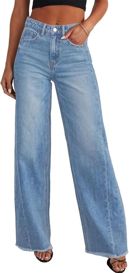 Jeans anchos Sidefeel