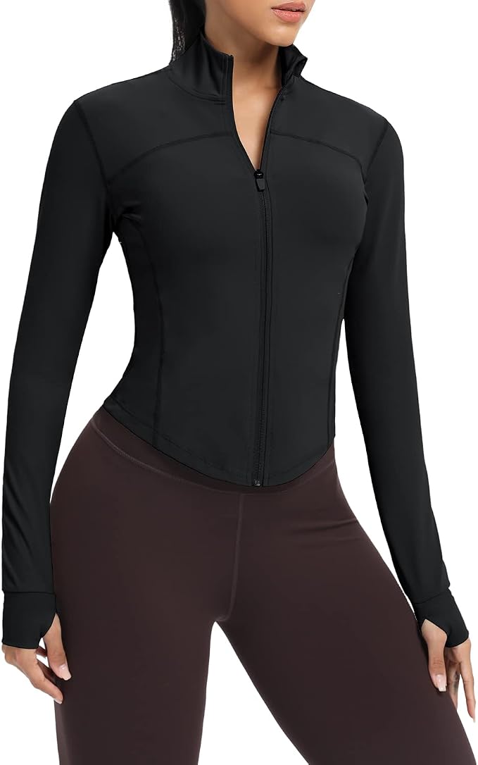 Chaqueta deportiva negra