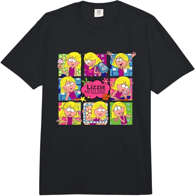Camiseta negra Disney Lizzie McGuire