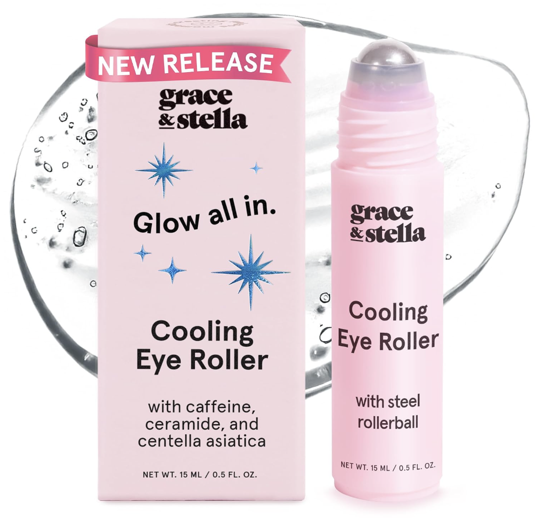 Roll-on Grace & Stella para el contorno de ojos con aplicador metálico