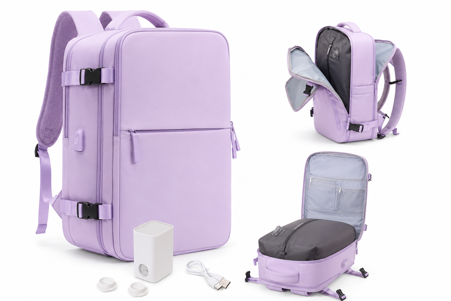 Mochila de Viaje con Sistema de Vacío: El Truco Viral para Empacar Más Sin Pagar Equipaje Extra