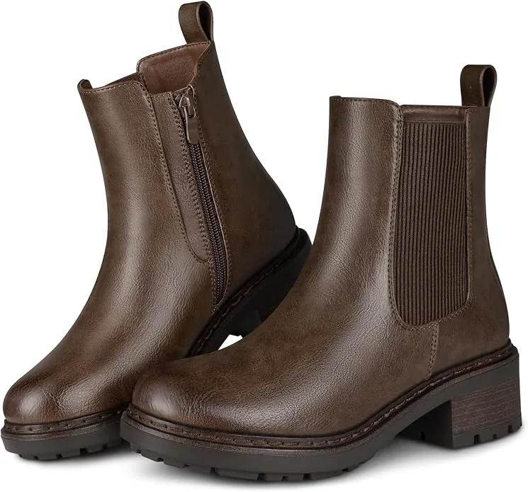 Botines Chelsea café