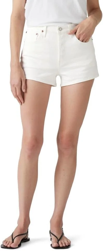 Shorts blancos Levi's 501