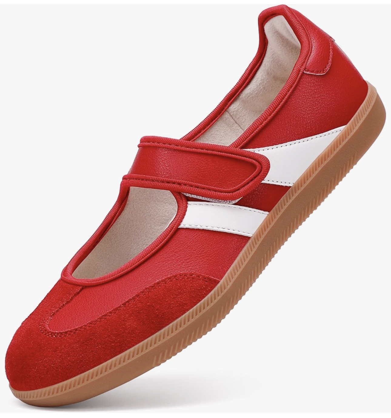 Zapatos Mary Jane rojo