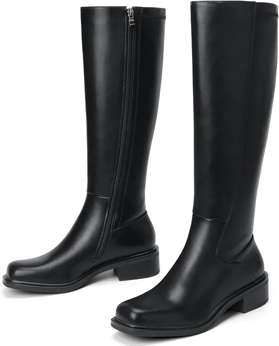 Botas negras altas