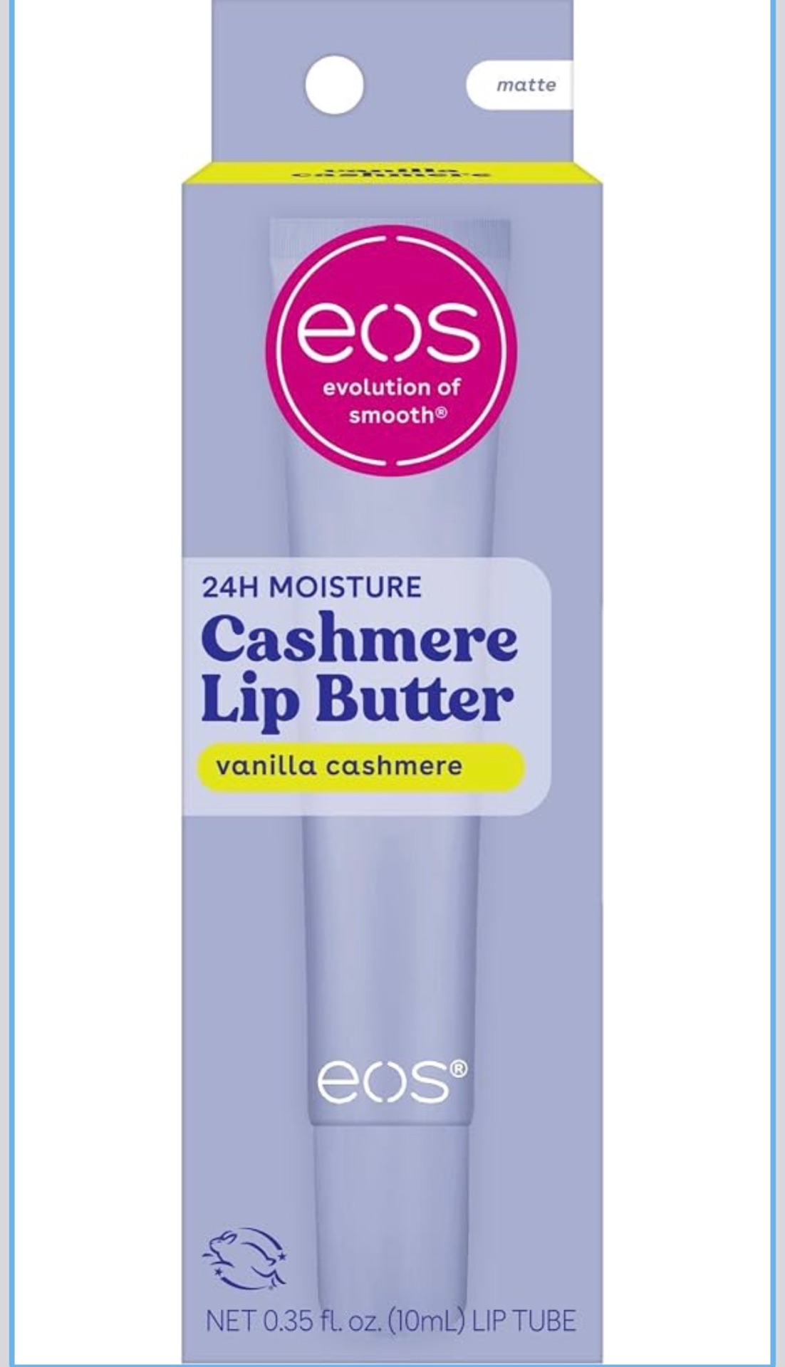 EOS 24H Moisture Cashmere Lip Butter bálsamo labial vanilla cashmere